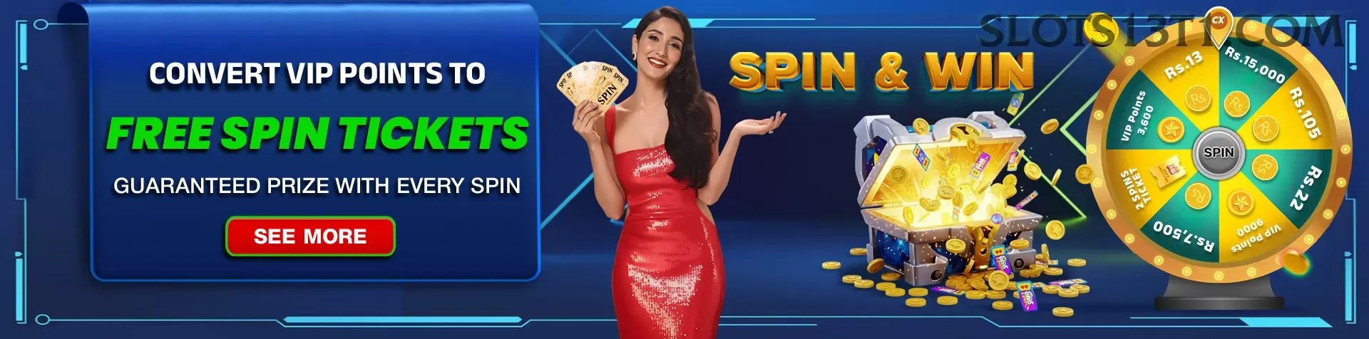 Bônus boas-vindas slots13 R$100